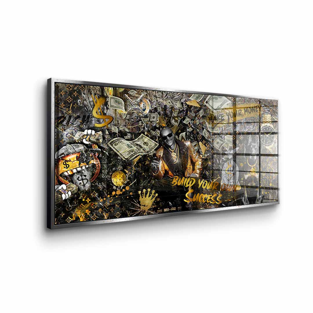Build your own success - Acrylglas