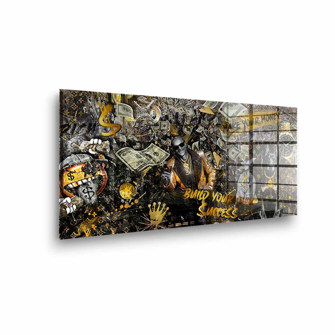 Build your own success - Acrylglas