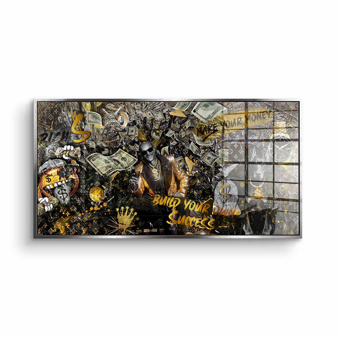 Build your own success - Acrylglas