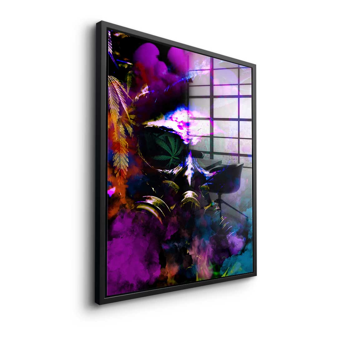 Cannabis field - Acrylic glass