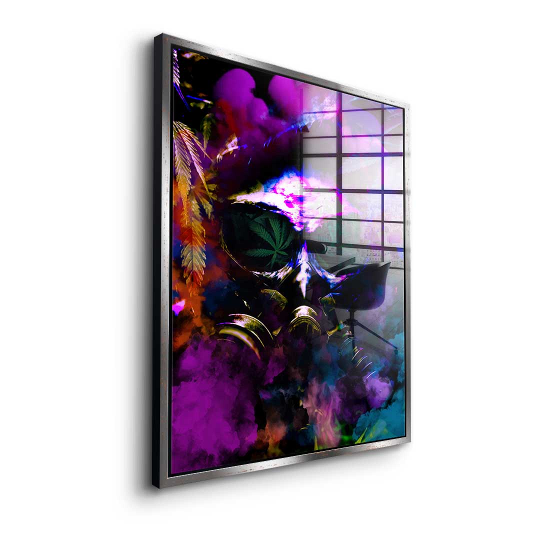 Cannabis field - Acrylic glass