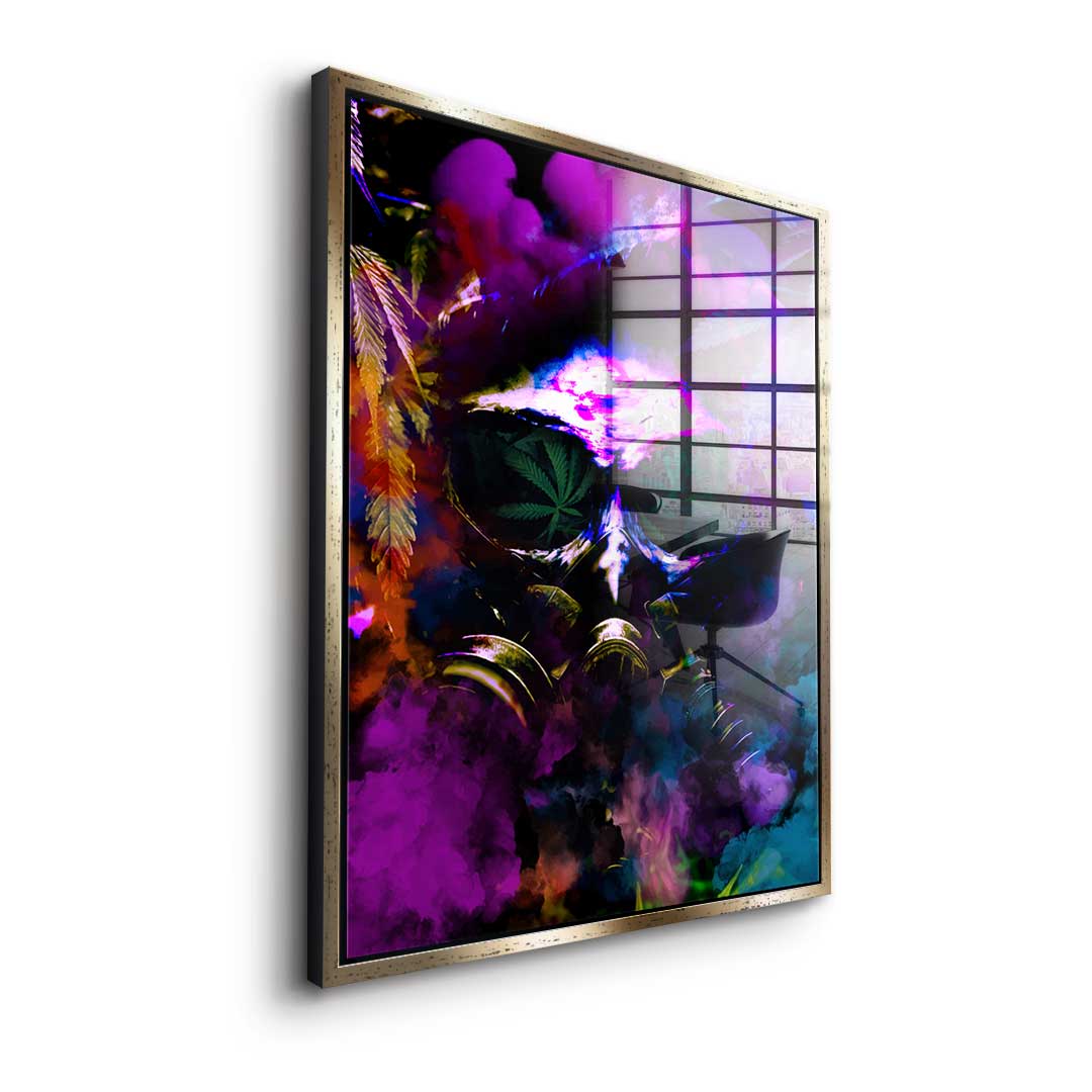 Cannabis field - Acrylic glass