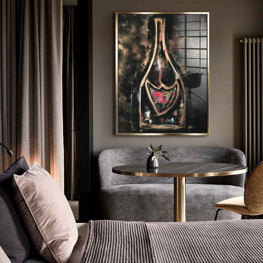 Bronze Champagne - Acrylic glass
