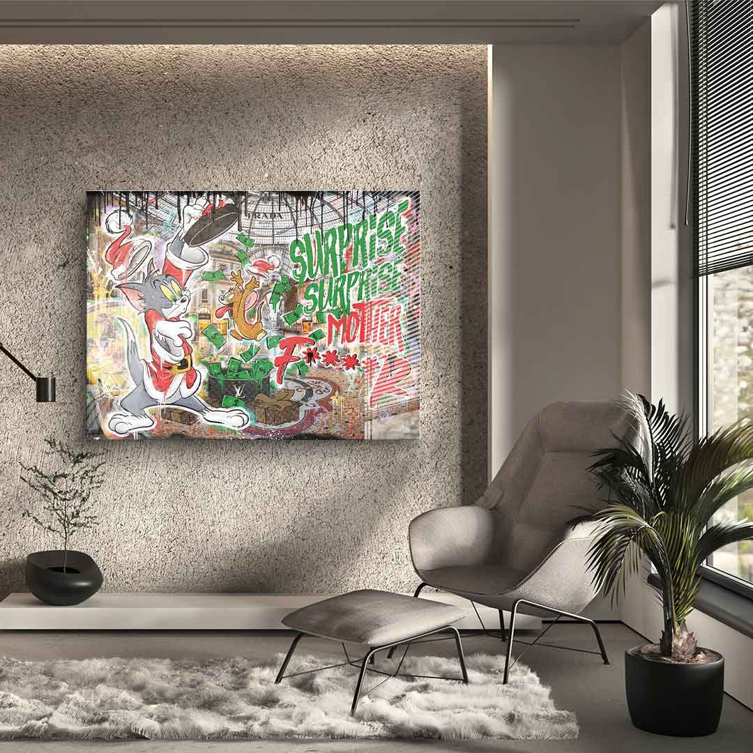 SZCZĘŚLIWA NIESPODZIANKA - Akryl