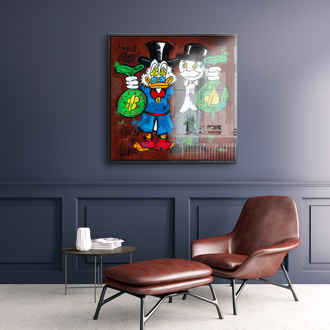 Hustle Friendship - Acrylic glass
