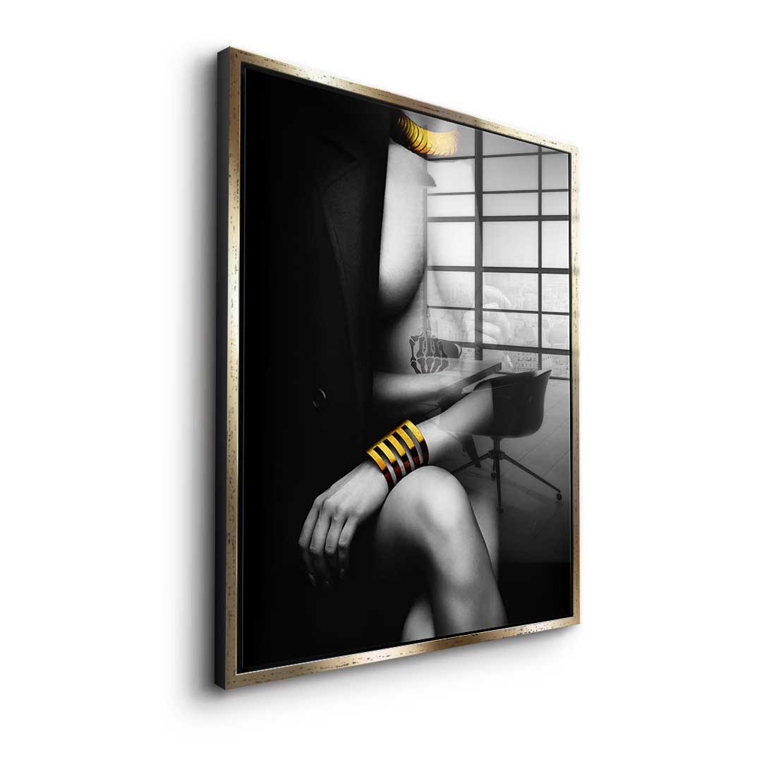 Elegant Pose - Acrylglas