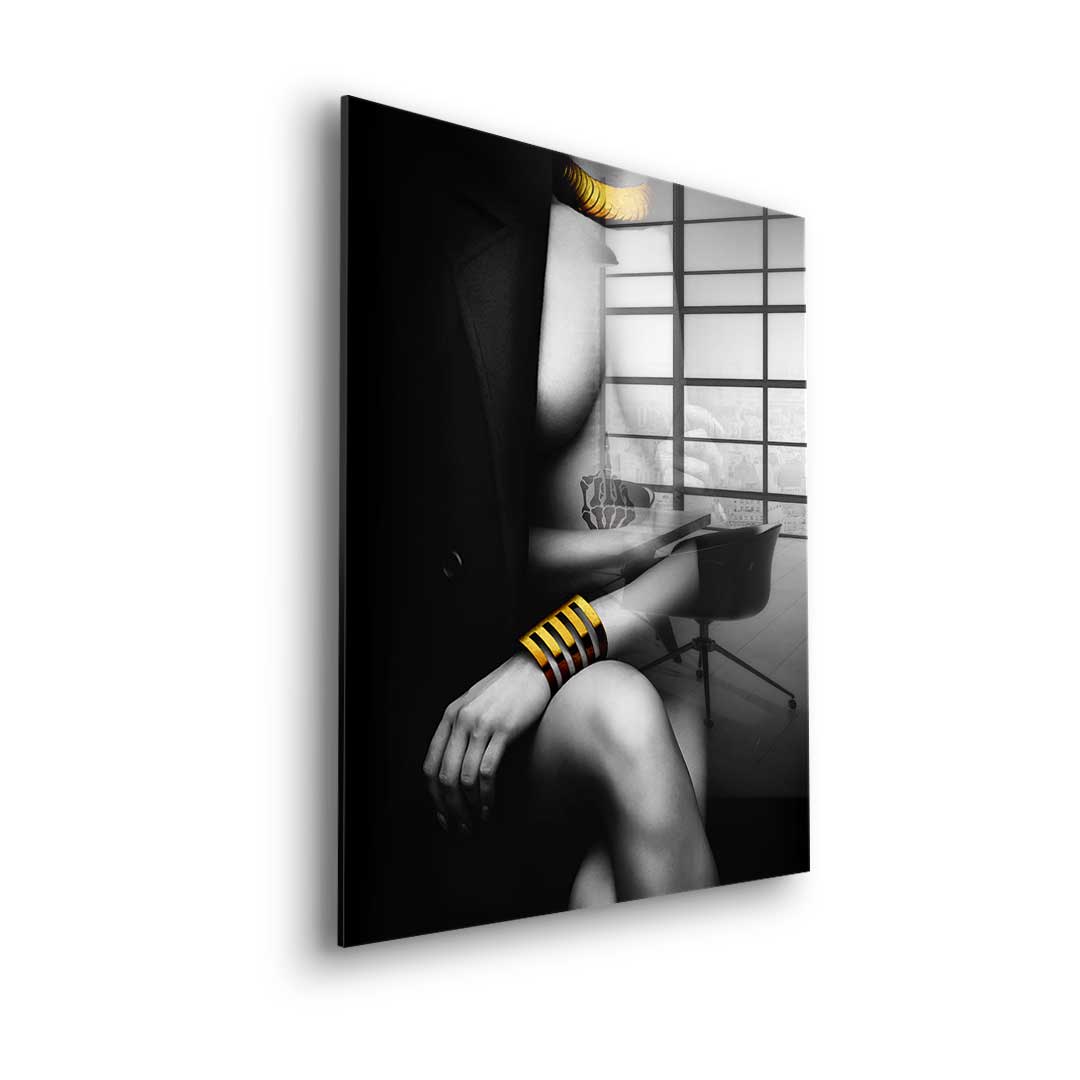 Elegant Pose - Acrylglas