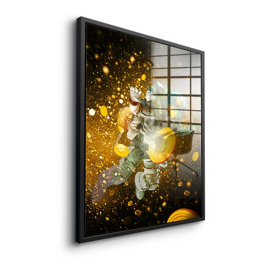 Fly Like A Bitcoin - Acrylic glass