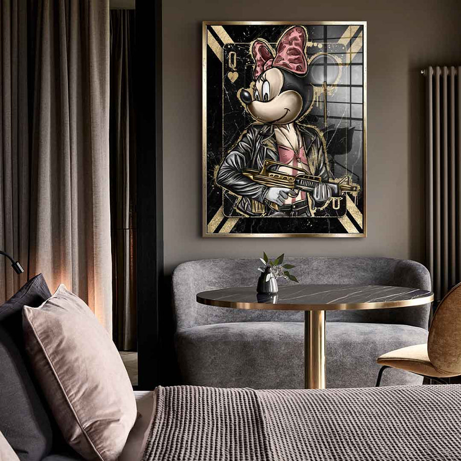 GANGSTER QUEEN - Acrylic glass