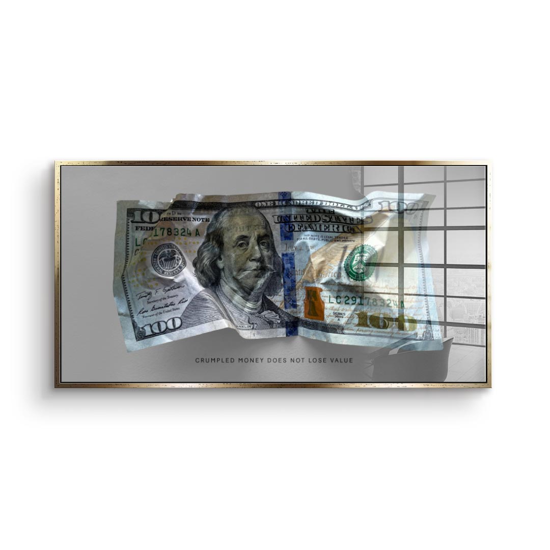 Crumble Money V2 - Acrylic glass
