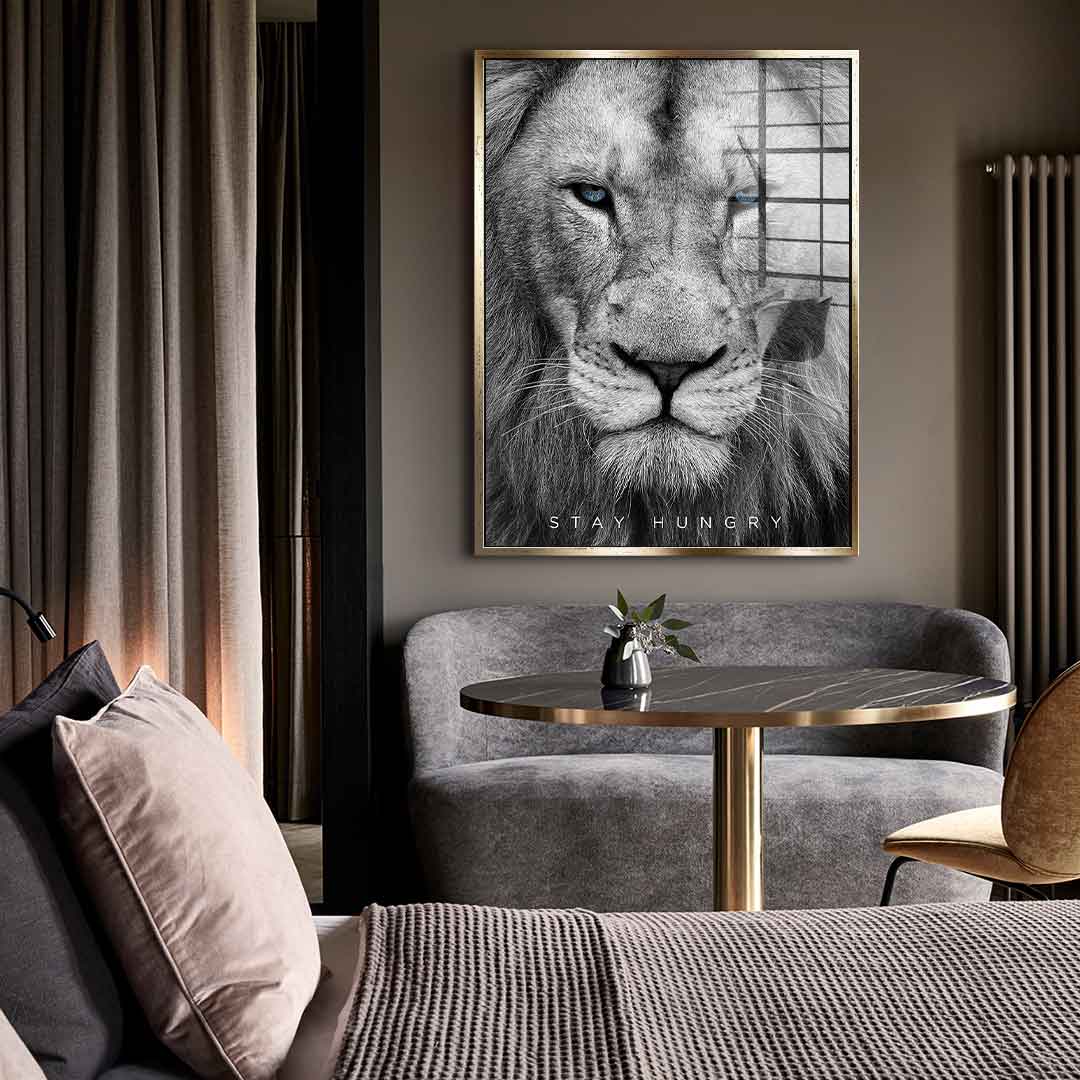 Hungry Face - Acrylglas