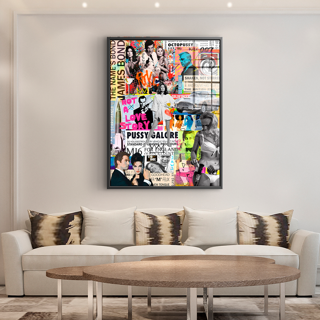 007 Collage - Acrylglas