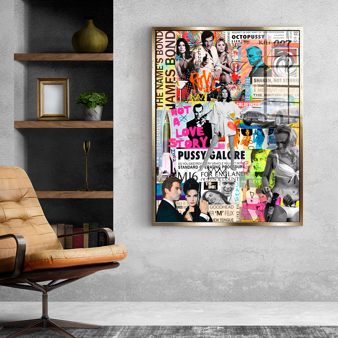 007 Collage - Acrylglas