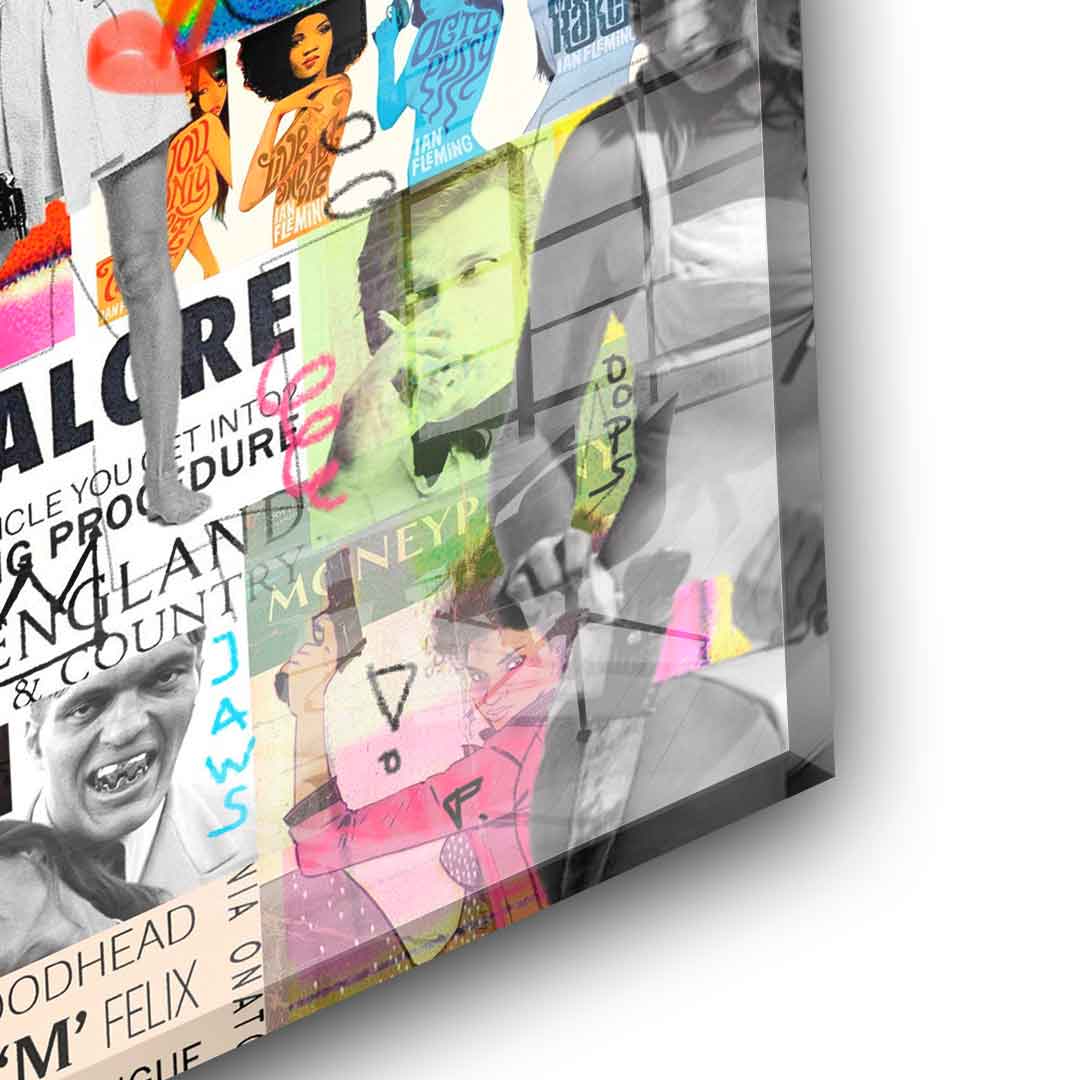 007 Collage - Acrylglas