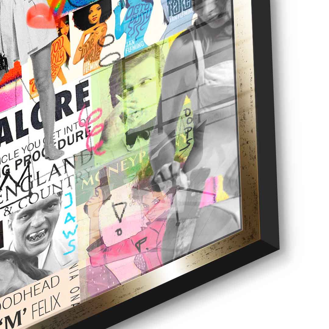 007 Collage - Acrylglas