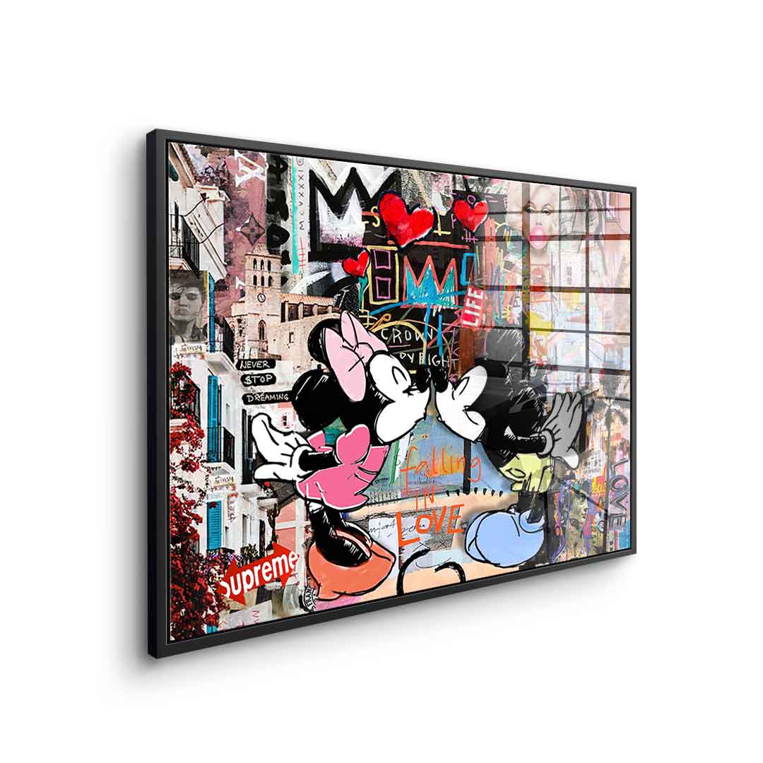 Kiss in Ibiza - Acrylic glass