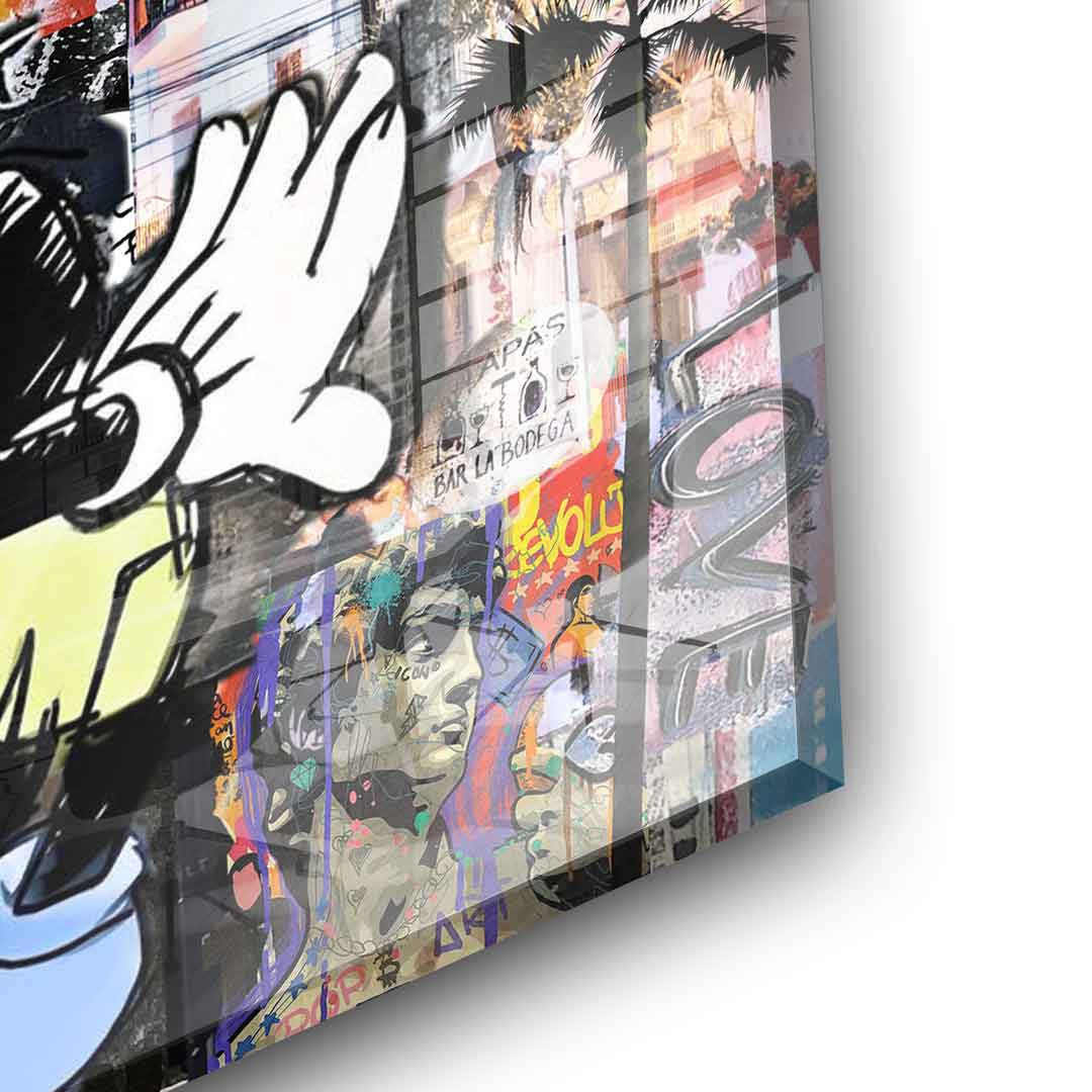 Kiss in Ibiza - Acrylic glass