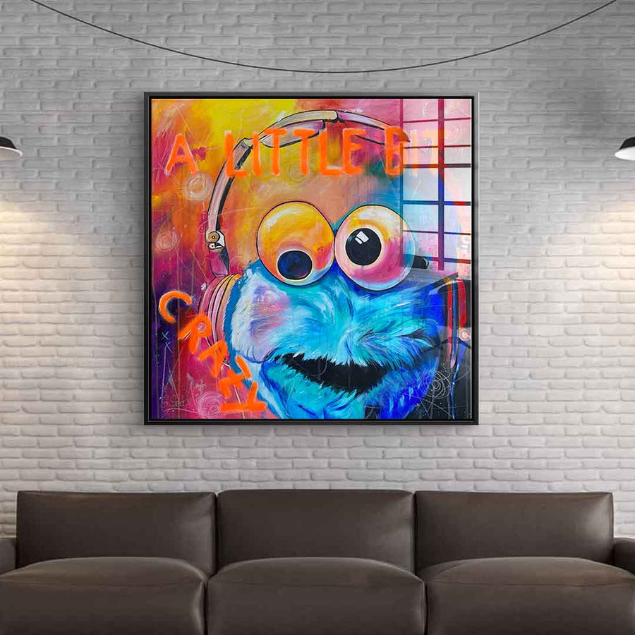 A little bit crazy - Acrylglas