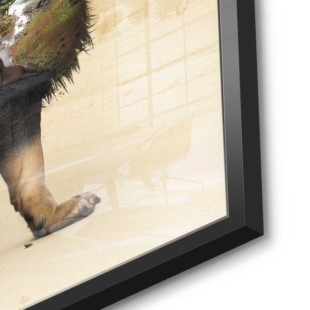 The Lion's Life - Acrylic Glass