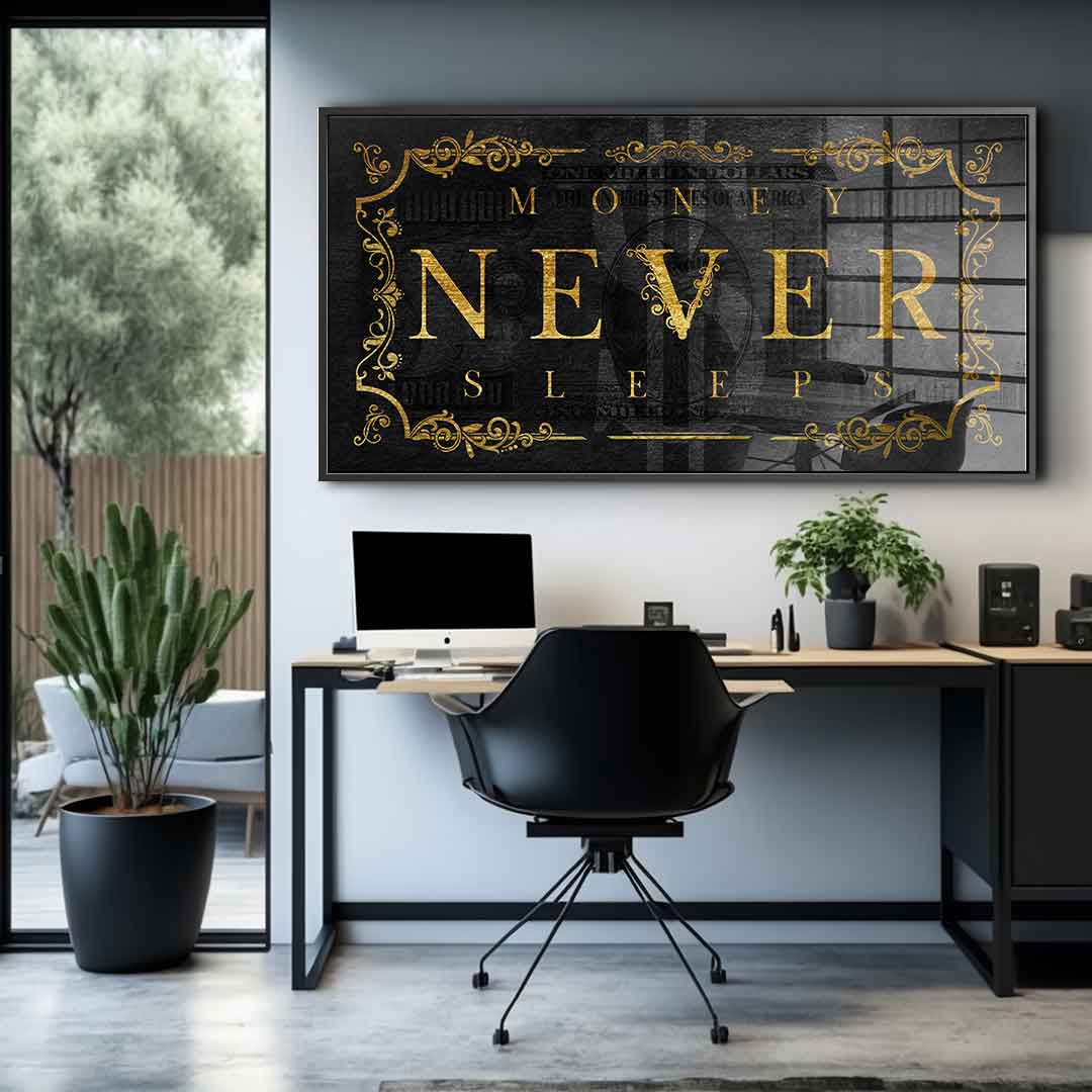 Money Never Sleeps Part 2 - Szkło akrylowe
