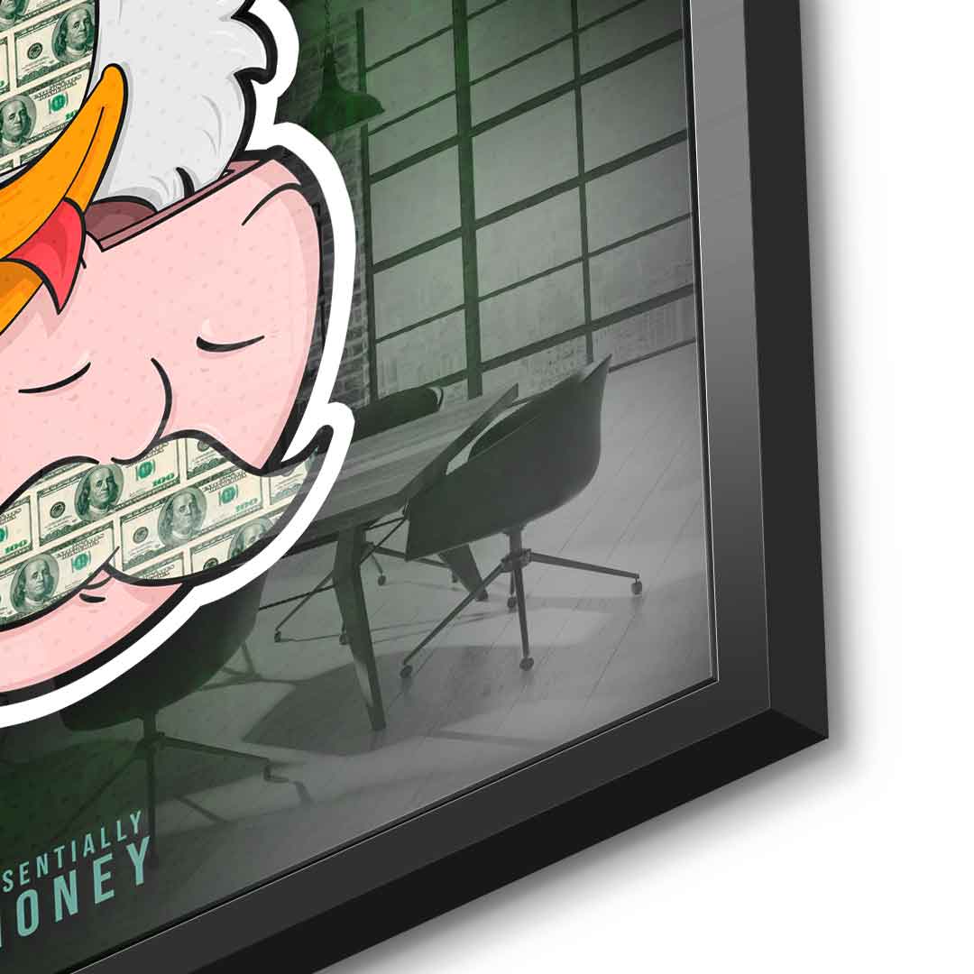 Essential Money - Acrylglas