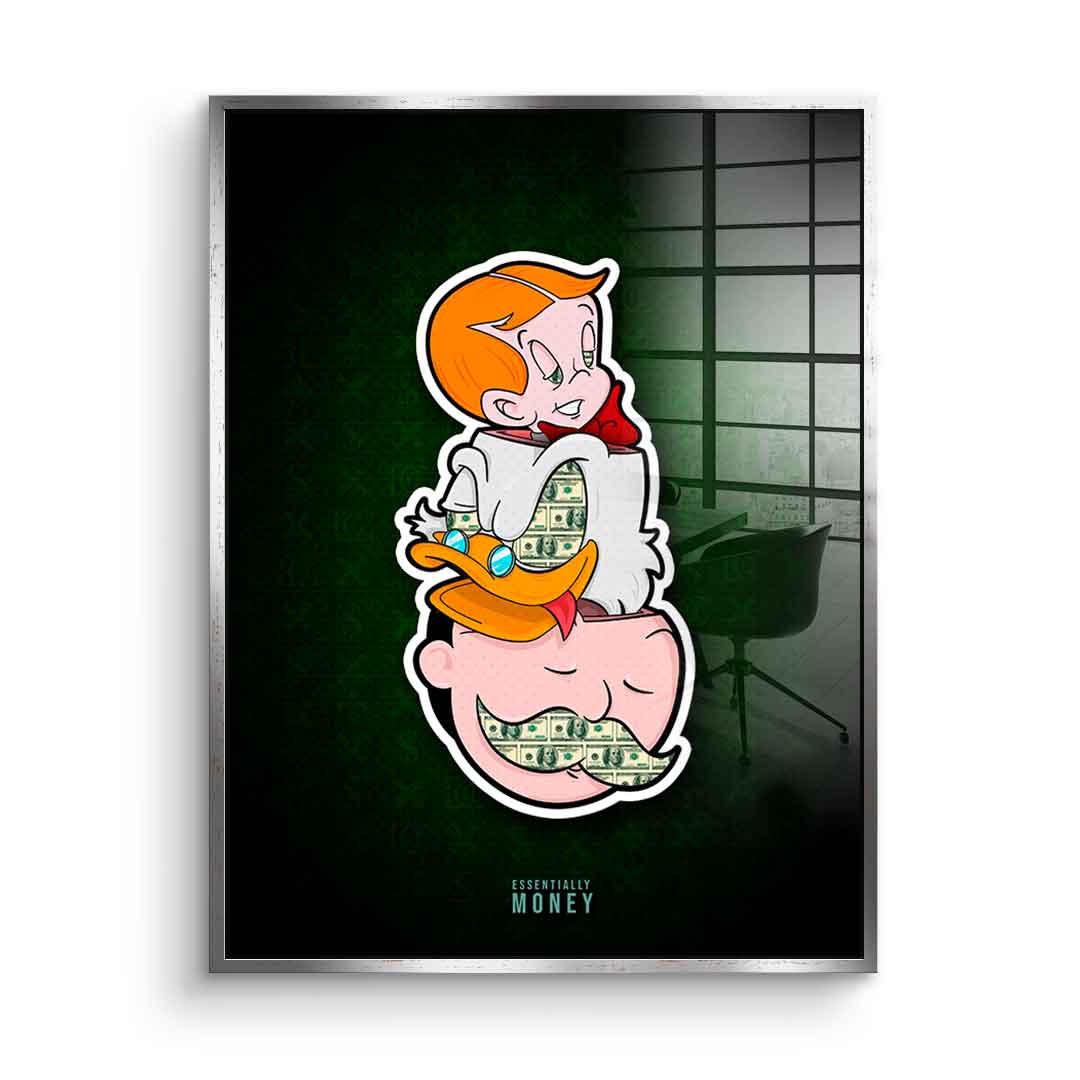 Essential Money - Acrylglas