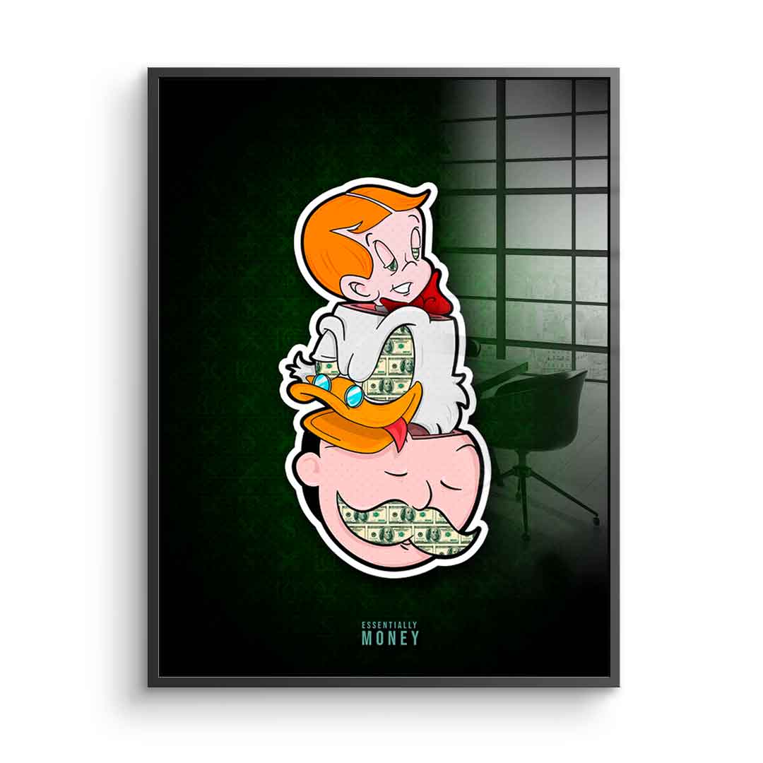 Essential Money - Acrylglas