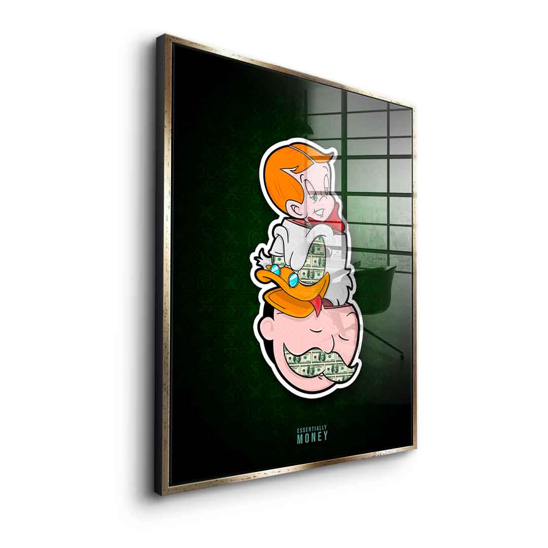 Essential Money - Acrylglas