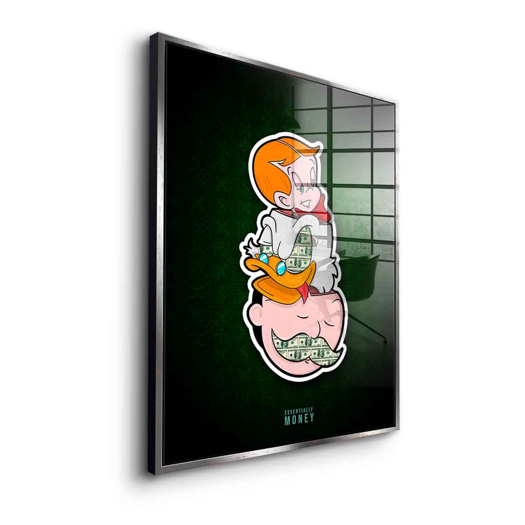 Essential Money - Acrylglas