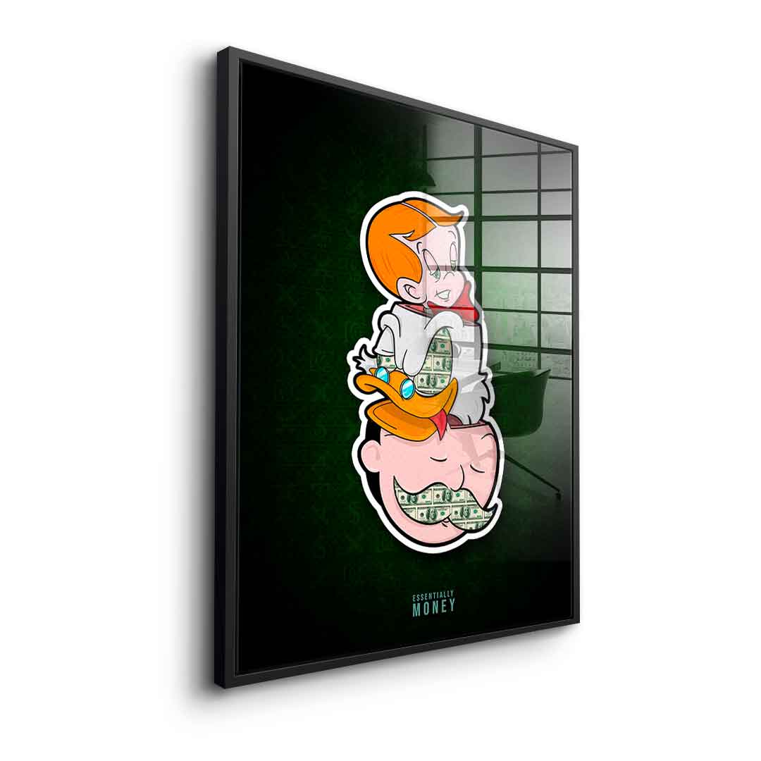 Essential Money - Acrylglas