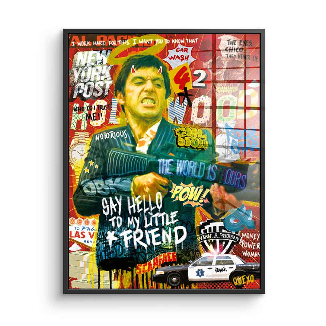 Say Hello - Acrylglas