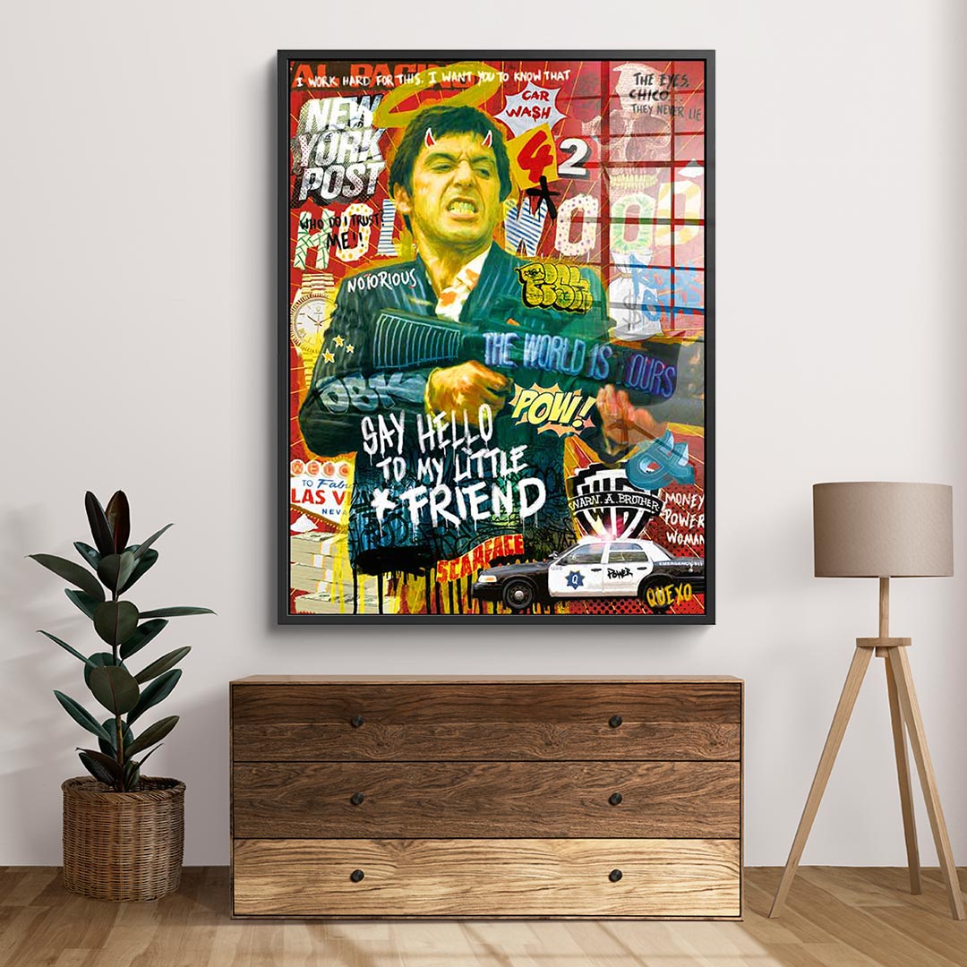 Say Hello - Acrylglas