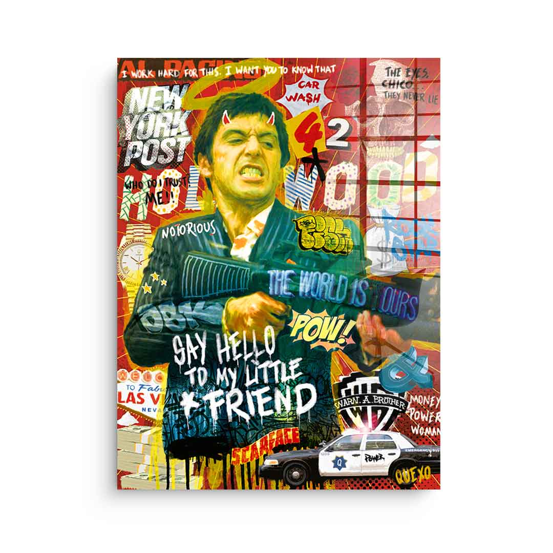 Say Hello - Acrylglas