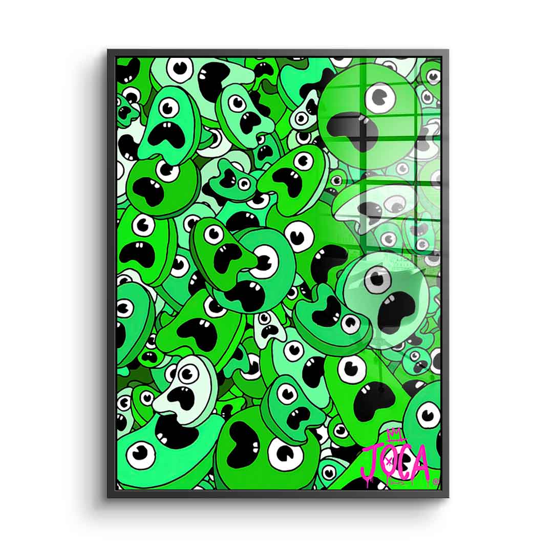 Sordins Green - Acrylic glass