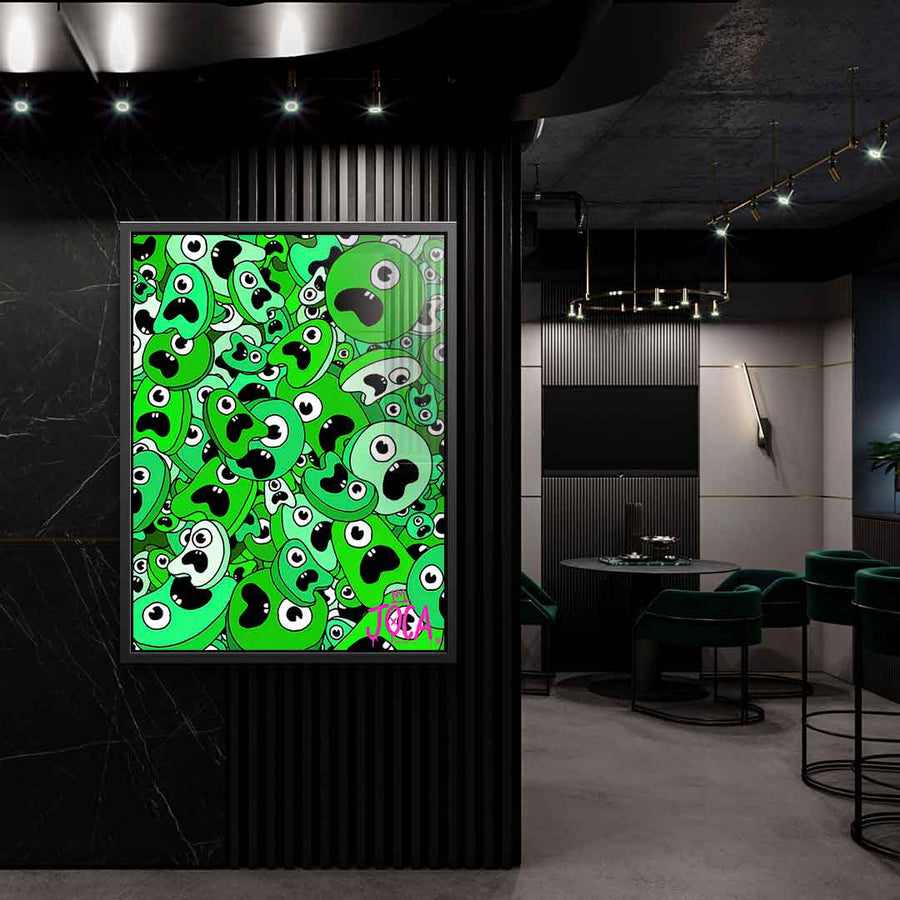 Sordins Green - Acrylic glass