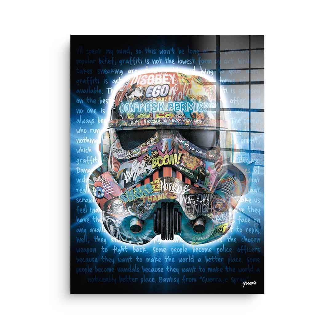 Don`t ask Permission - Acrylglas