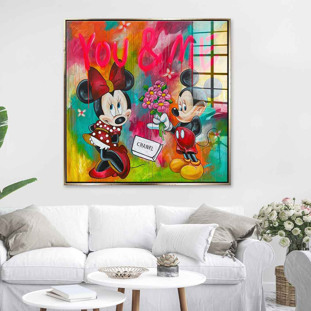 You &amp; Me - Acrylic glass