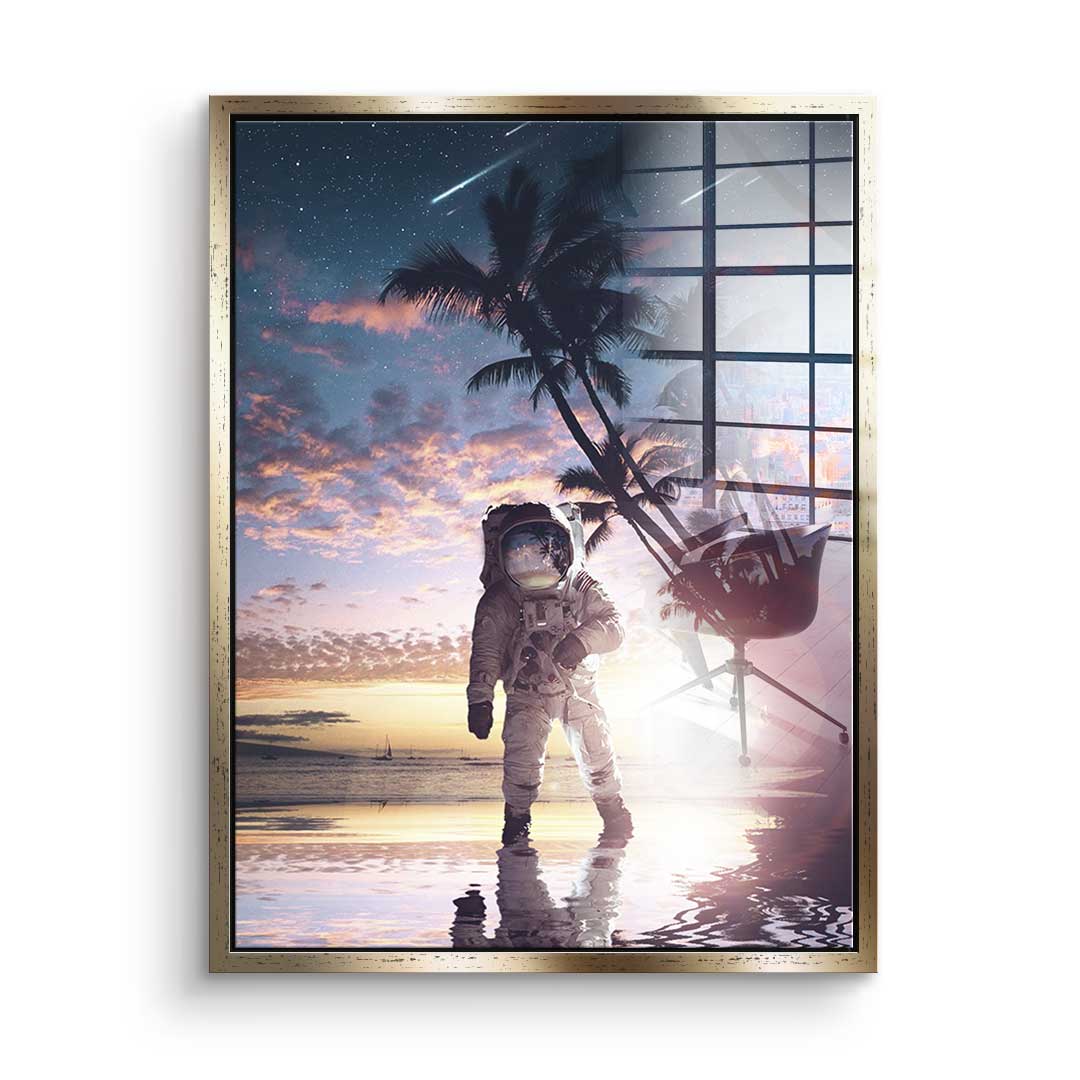 Astronaut Walk - Acrylic glass