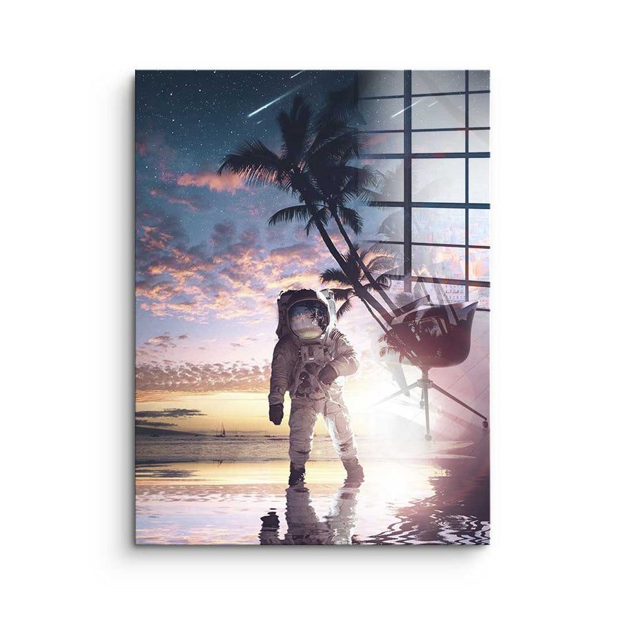 Astronaut Walk - Acrylic glass