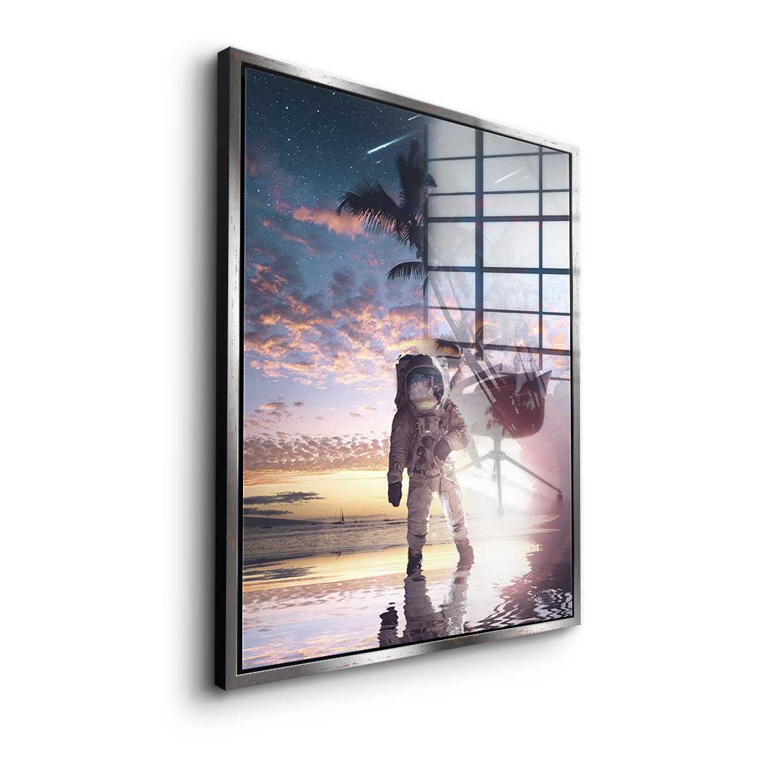 Astronaut Walk - Acrylic glass