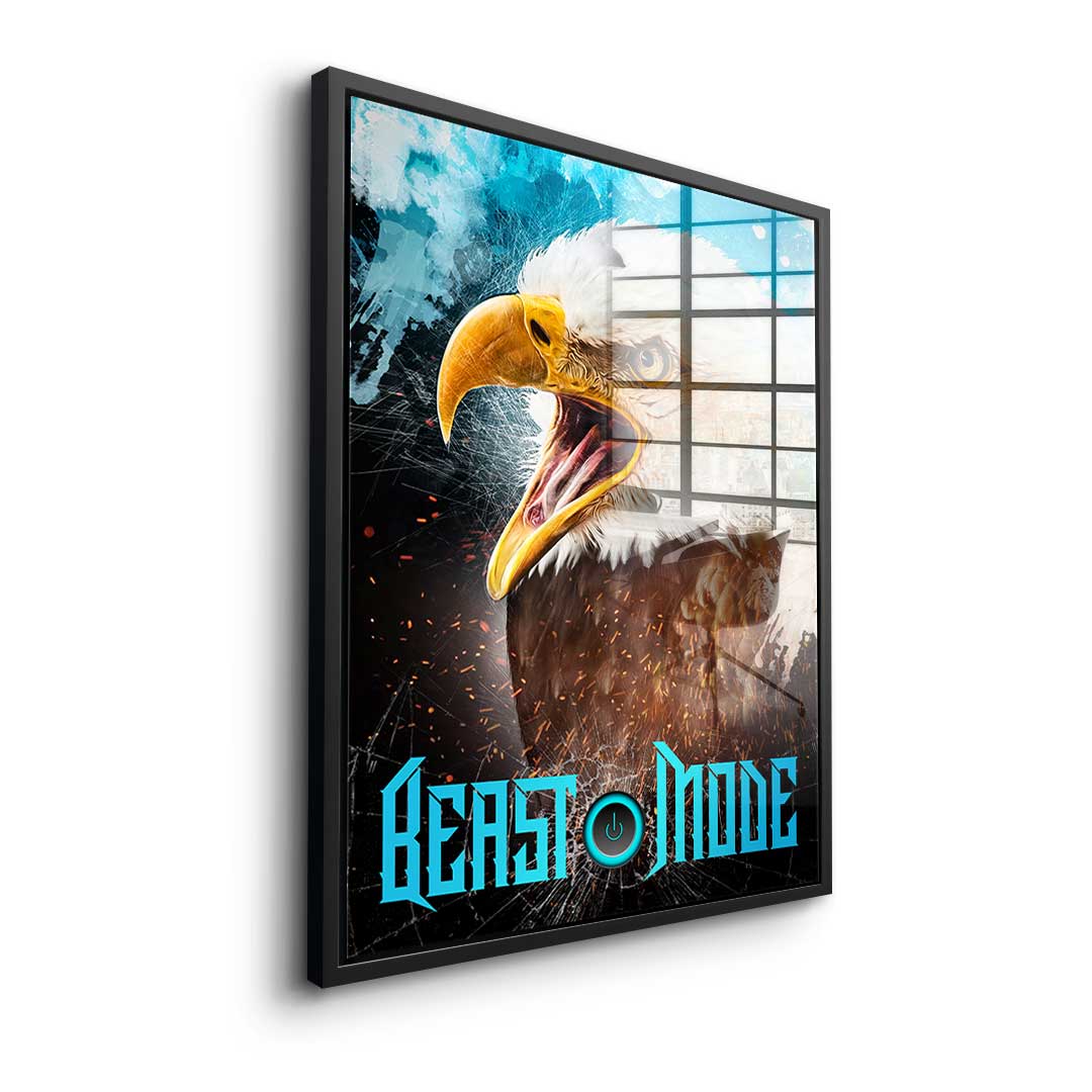 Beast Mode Eagle - Acrylic glass