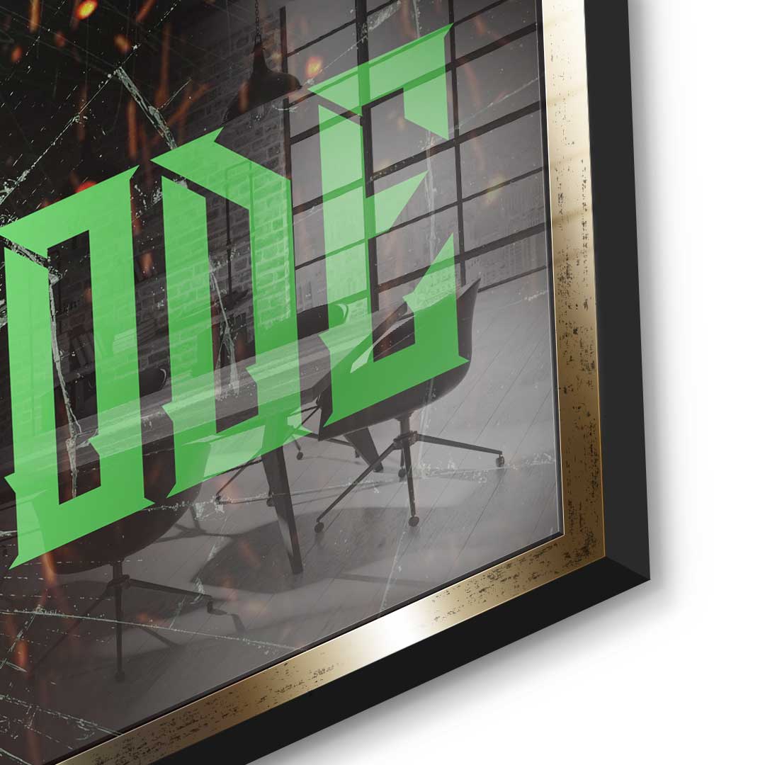 Beast Mode Gorilla - Acrylic Glass
