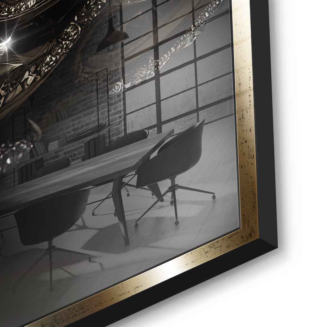 Become so rich - Acrylic glass