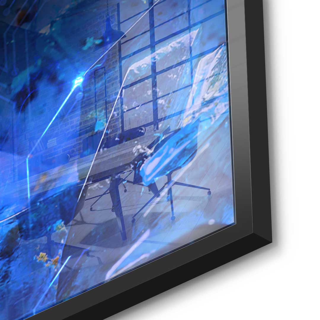 Matrix Bitcoin - Acrylic glass