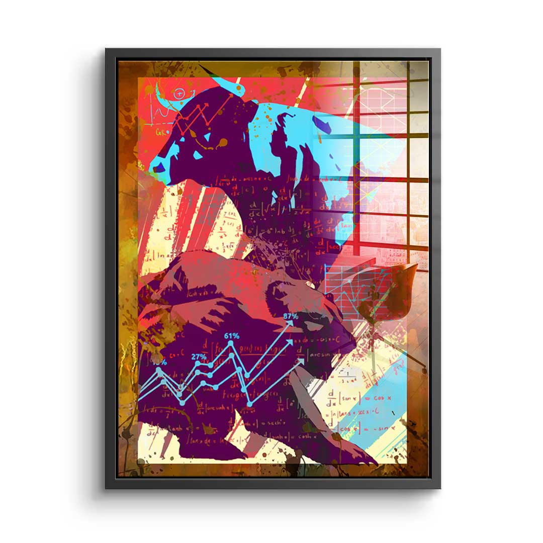 Bull & Bear - Acrylglas