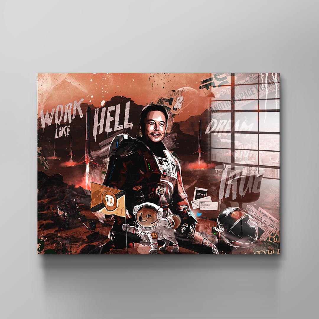 DREAM COME TRUE - Acrylglas