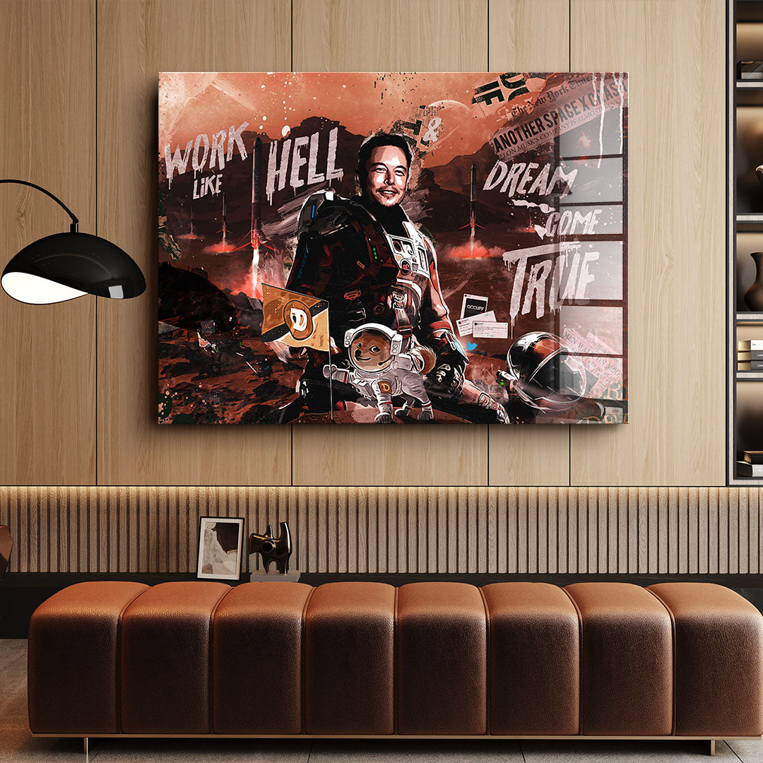 DREAM COME TRUE - Acrylglas