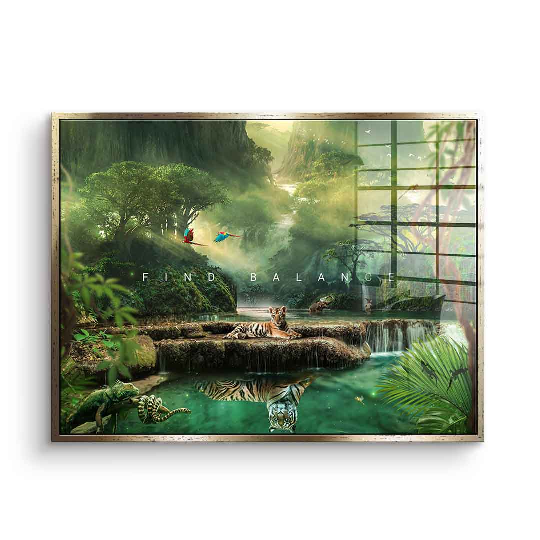 FIND BALANCE - Acrylglas