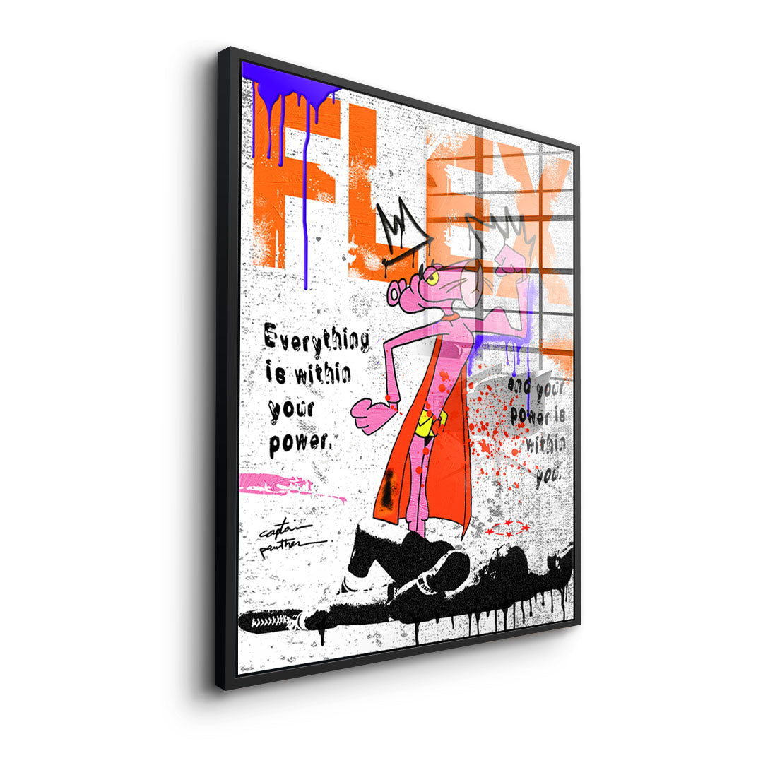 Flexible acrylic glass