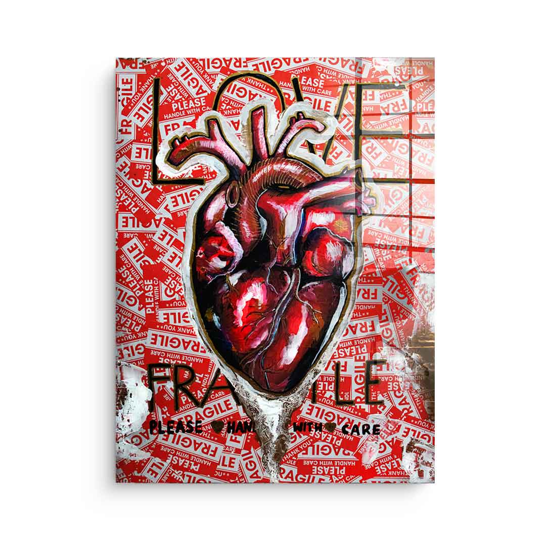 Fragile - Acrylic glass